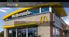 Desktop Screenshot of bearfamilyrestaurants.com